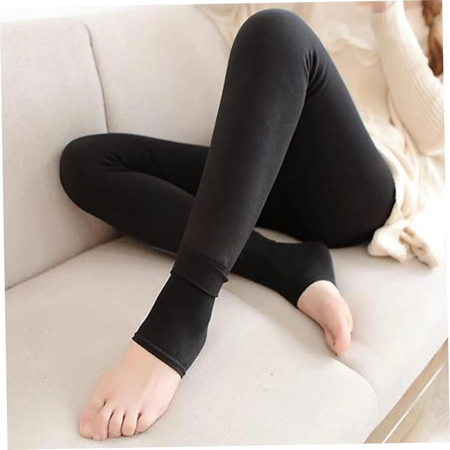 Thermal Leggings Women Fleece Leggings Compression High Elasticity Autumn Winter Leggings High Waist Breathable