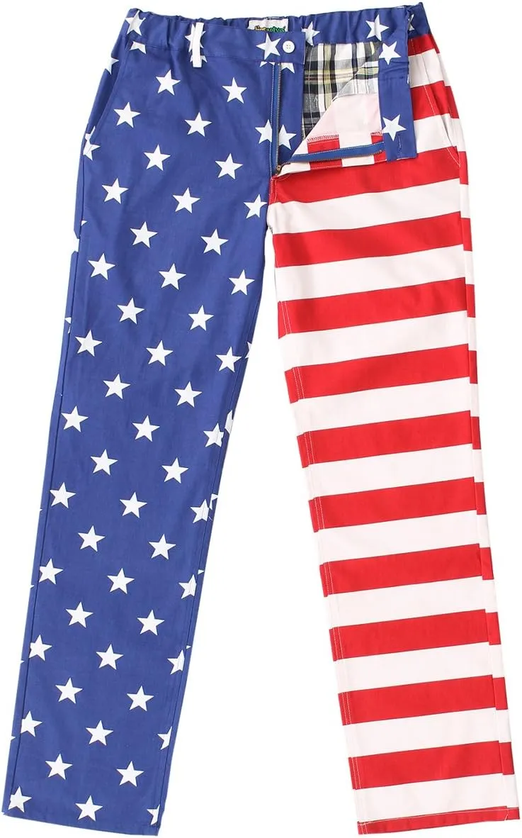 Tipsy Elves ﻿Golf Pants for Men - 4-Way Stretch Wrinkle Resistant Athletic Golf Pants