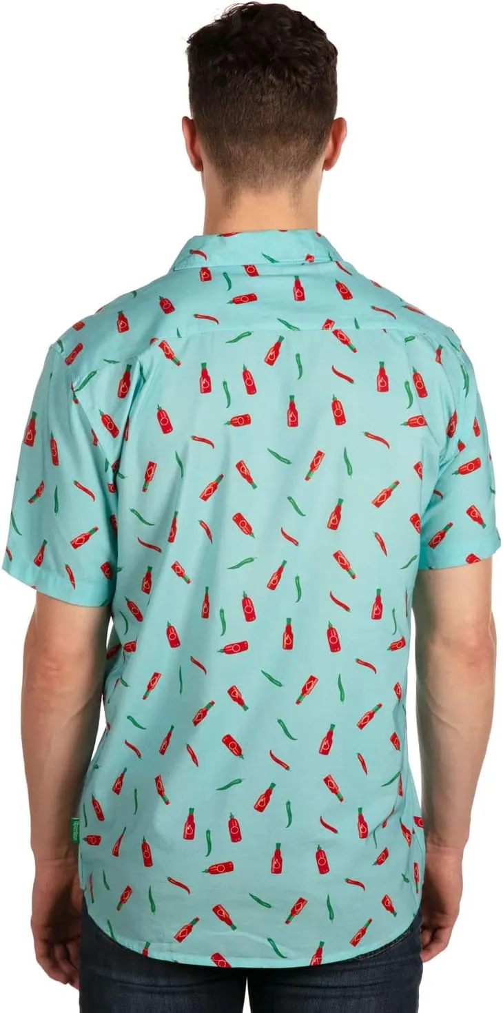 Tipsy Elves Hawaiian Shirts for Men - Men’s Casual Beach Summer Shirts - Stretch Fabric with Modern Fit