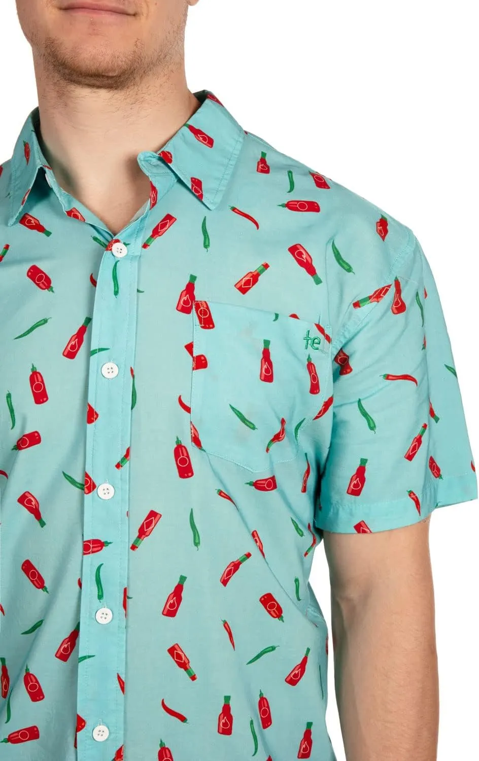 Tipsy Elves Hawaiian Shirts for Men - Men’s Casual Beach Summer Shirts - Stretch Fabric with Modern Fit