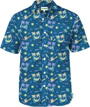 Tipsy Elves Hawaiian Shirts for Men - Men’s Casual Beach Summer Shirts - Stretch Fabric with Modern Fit