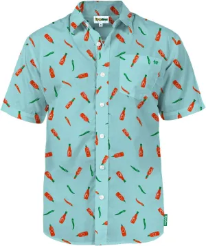 Tipsy Elves Hawaiian Shirts for Men - Men’s Casual Beach Summer Shirts - Stretch Fabric with Modern Fit