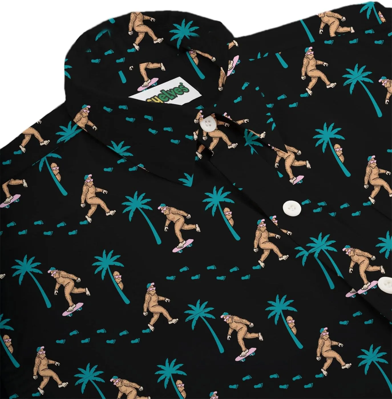 Tipsy Elves Hawaiian Shirts for Men - Men’s Casual Beach Summer Shirts - Stretch Fabric with Modern Fit