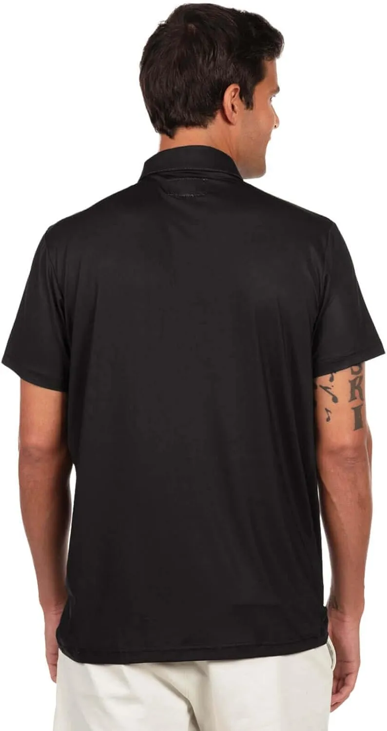 Tipsy Elves Men's Athletic Fit Golf Polo Shirt - Performance Golf Shirt for Men w/ 4-Way Stretch Moisture Wicking Fabric