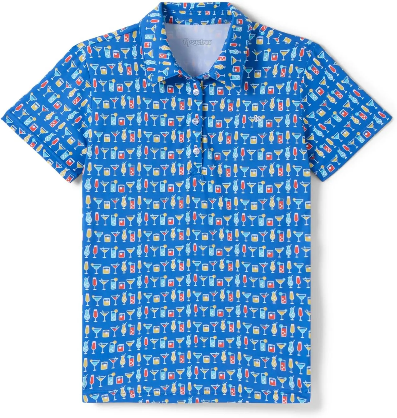 Tipsy Elves Quick Dry Women's Golf Shirt - Short Sleeve Tennis Shirts for Women - Cute Pickleball Outfits
