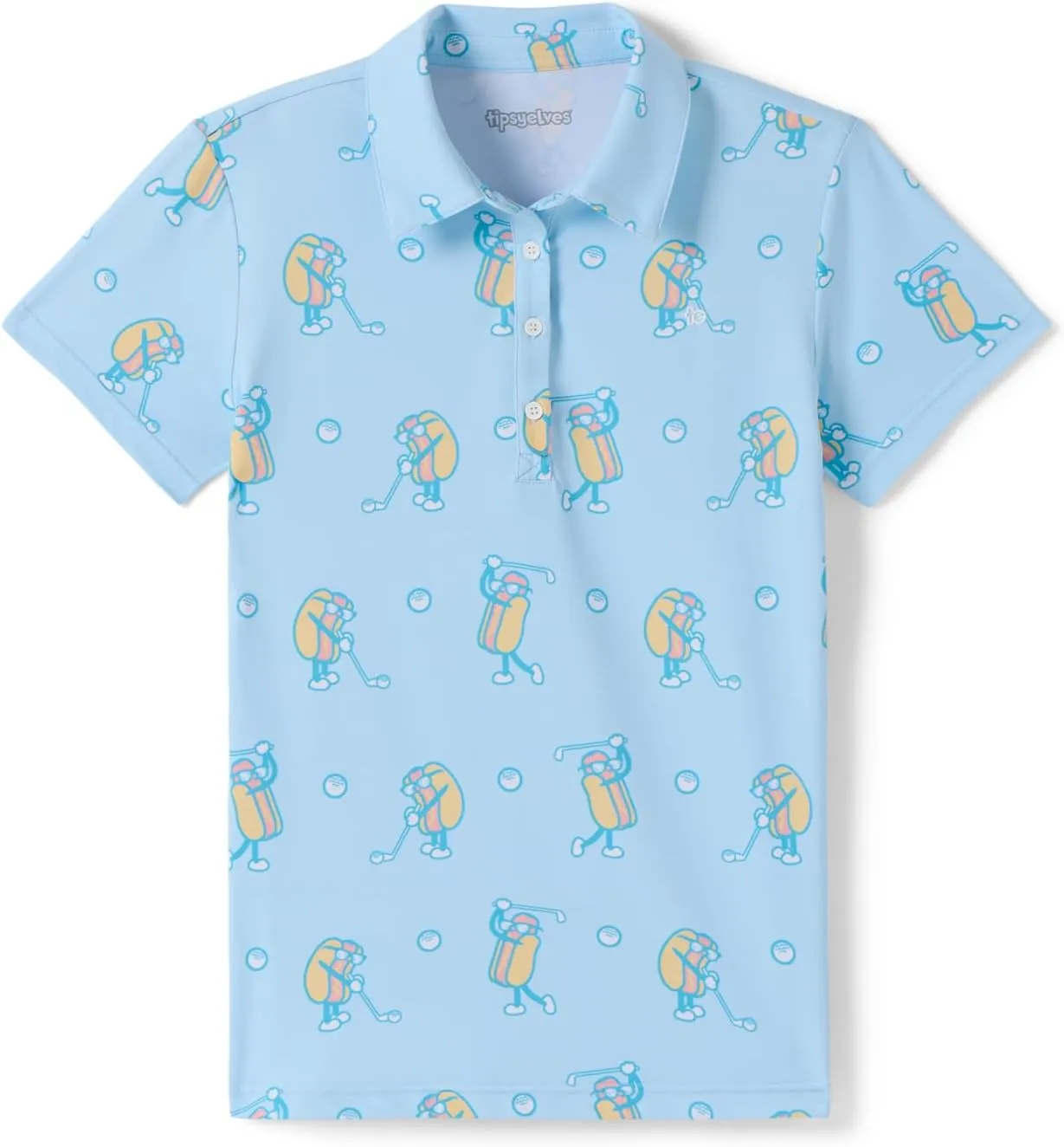 Tipsy Elves Quick Dry Women's Golf Shirt - Short Sleeve Tennis Shirts for Women - Cute Pickleball Outfits