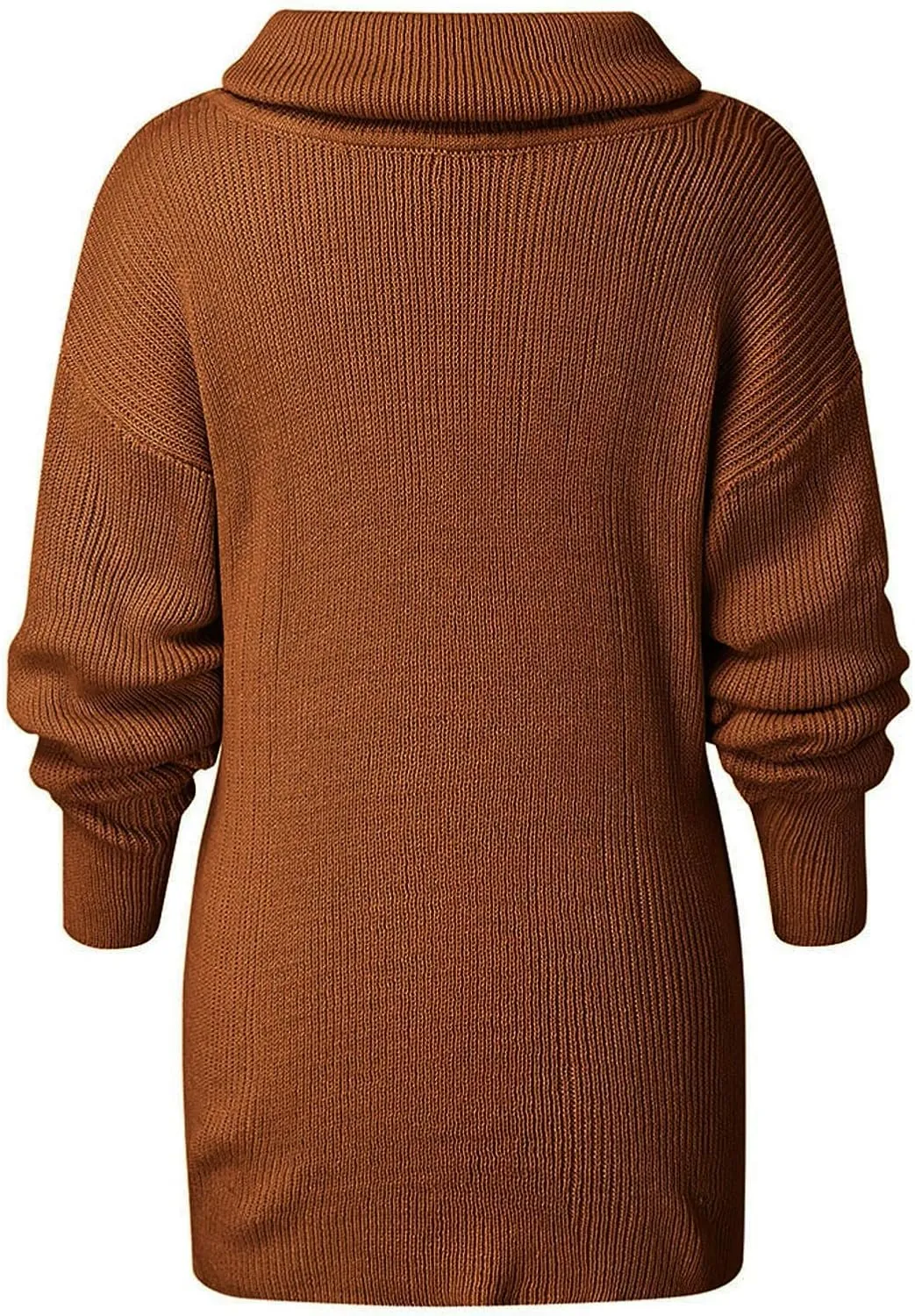 Turtle Neck Tops for Women Long Sleeve Fitted Sweater Plus Size Ribbed Sweater Winter Thermal Tops Fall Fashion Tops