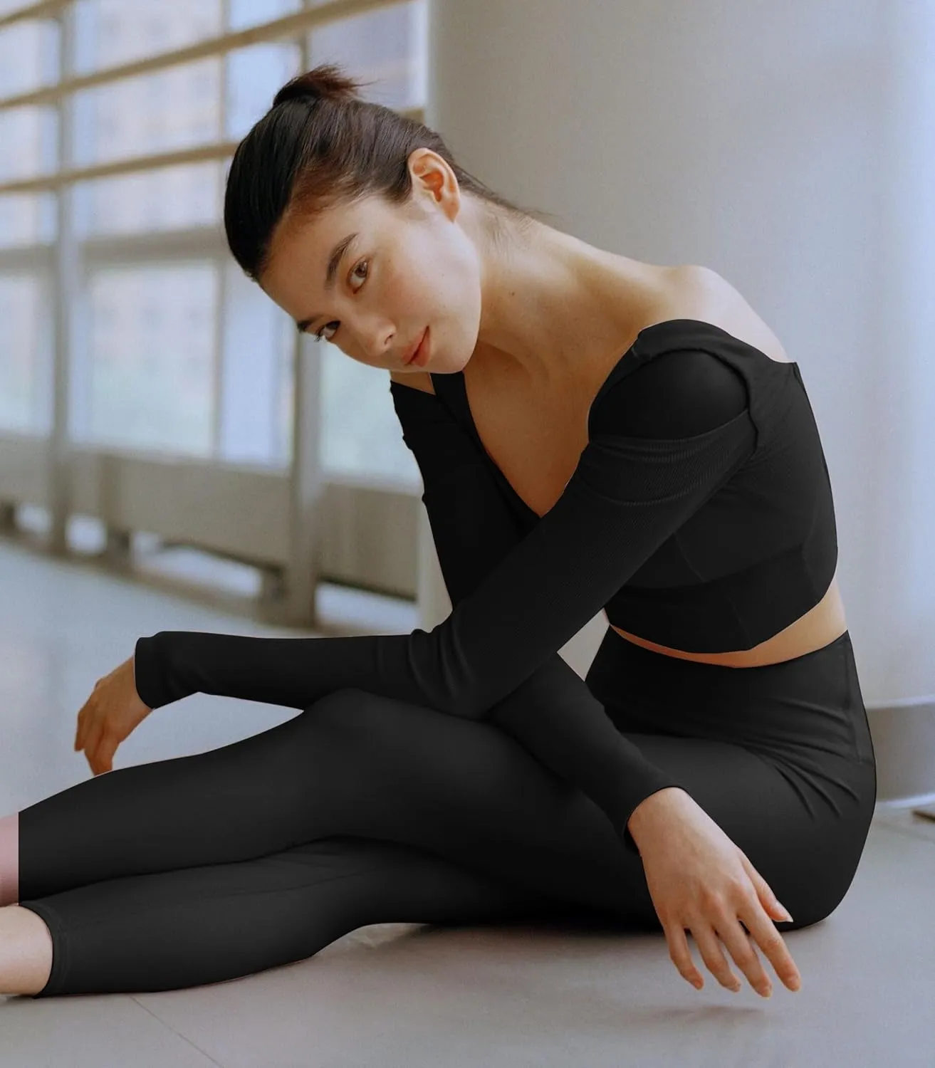 VALANDY Creamlush 4 Pack Leggings for Women-High Waisted Ultra Soft Stretchy Yoga Lounge Pants
