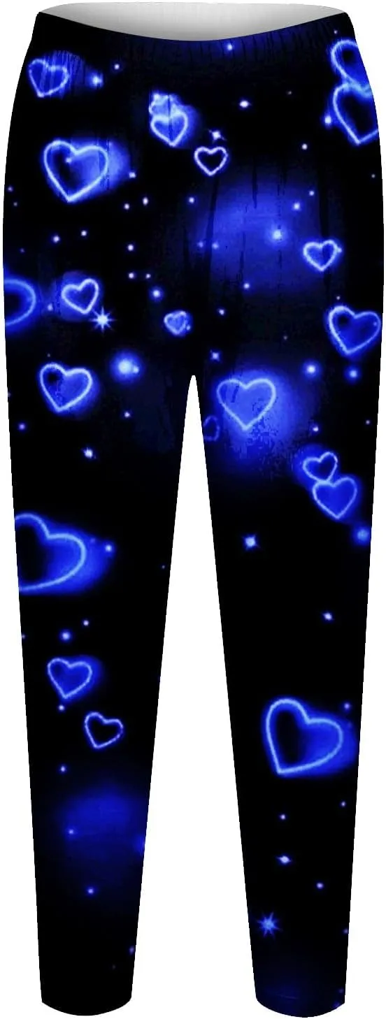 Valentine Leggings for Women Plus Size 2025 Plus Size Valentines Leggings Leggings Heart