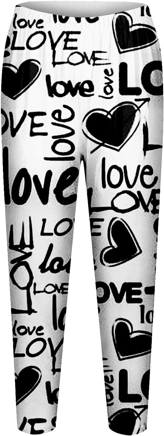 Valentine Leggings for Women Plus Size 2025 Plus Size Valentines Leggings Leggings Heart