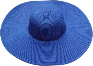 Wide Brim Sun Hats for Women Spring Summer Beach Straw Bucket Hat Outdoor Holiday Visor Hat