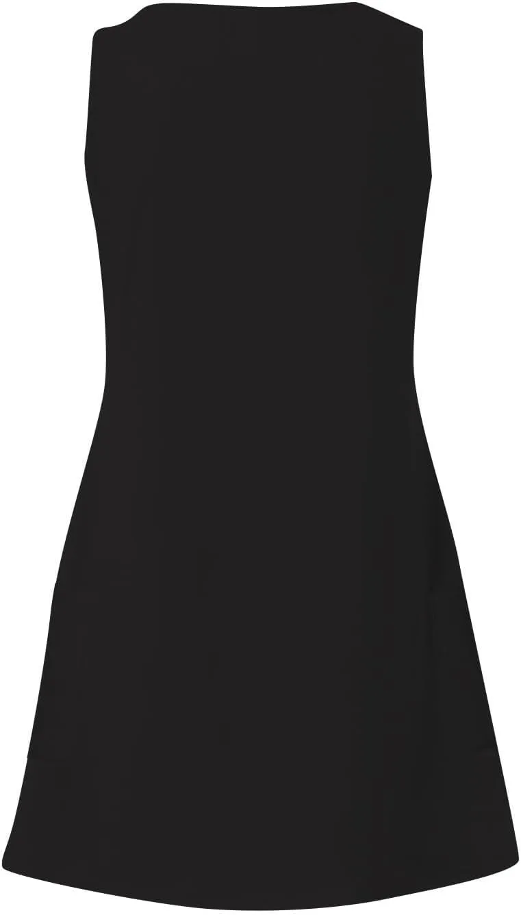 Women's Beach Dresses Loose Swimsuit Cover Ups Sleeveless Vacation Dresses Swing Mini Dress Casual Dresses