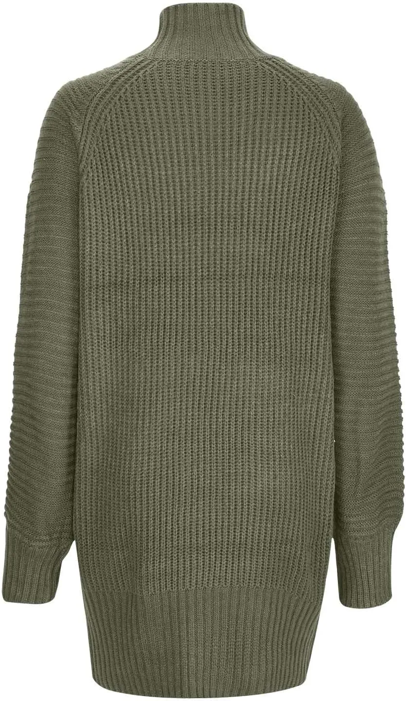 Womens Fall Casual Dresses Elegant 2024 Long Sleeve Sweater Dresses Knitted Pullover Crewneck Short Shift Dresses