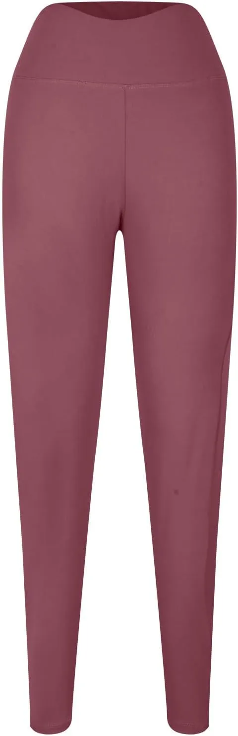Women's Leggings Plus Size Yoga Leggings with Pockets High Waist Workout Leggings Soft Running Leggings Casual Pants