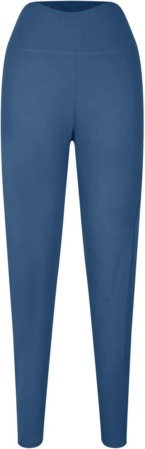 Women's Leggings Plus Size Yoga Leggings with Pockets High Waist Workout Leggings Soft Running Leggings Casual Pants