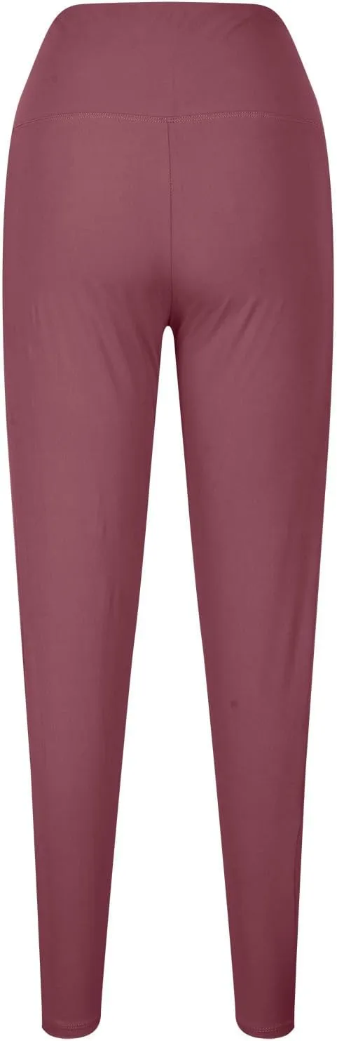 Women's Leggings Plus Size Yoga Leggings with Pockets High Waist Workout Leggings Soft Running Leggings Casual Pants