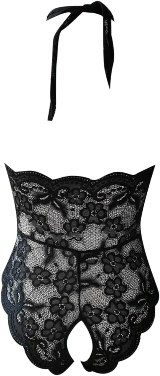 Womens Lingerie Lace 3Pc Bodysuit Outfit Sexy Tights Soft Wicked Sexy Outfit