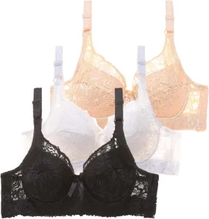 Womens Seamless Bra Slipping Plus Beautiful Latex Fall Bra Basic No T-Shirt Underwire