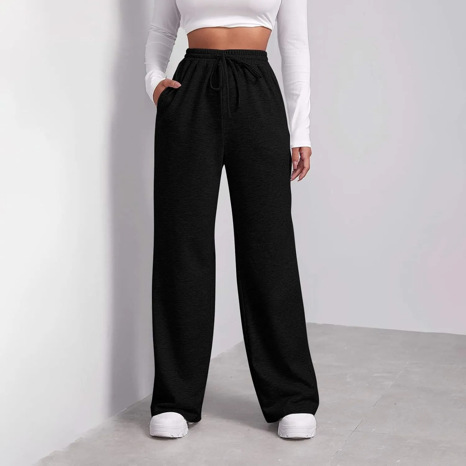 Womens Sweatpants Fashion Comfy Bottoms Sports Ski Cute Joggers Casual Comfort Drawstring Pants Trousers