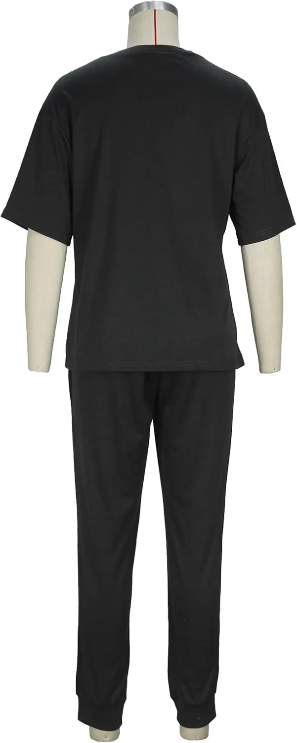 Women's Sweatsuit Set Casual 2 Piece Outfit Color Block Pajamas Set Sleeve Top Sweatpant Set Jogger Tracksuits