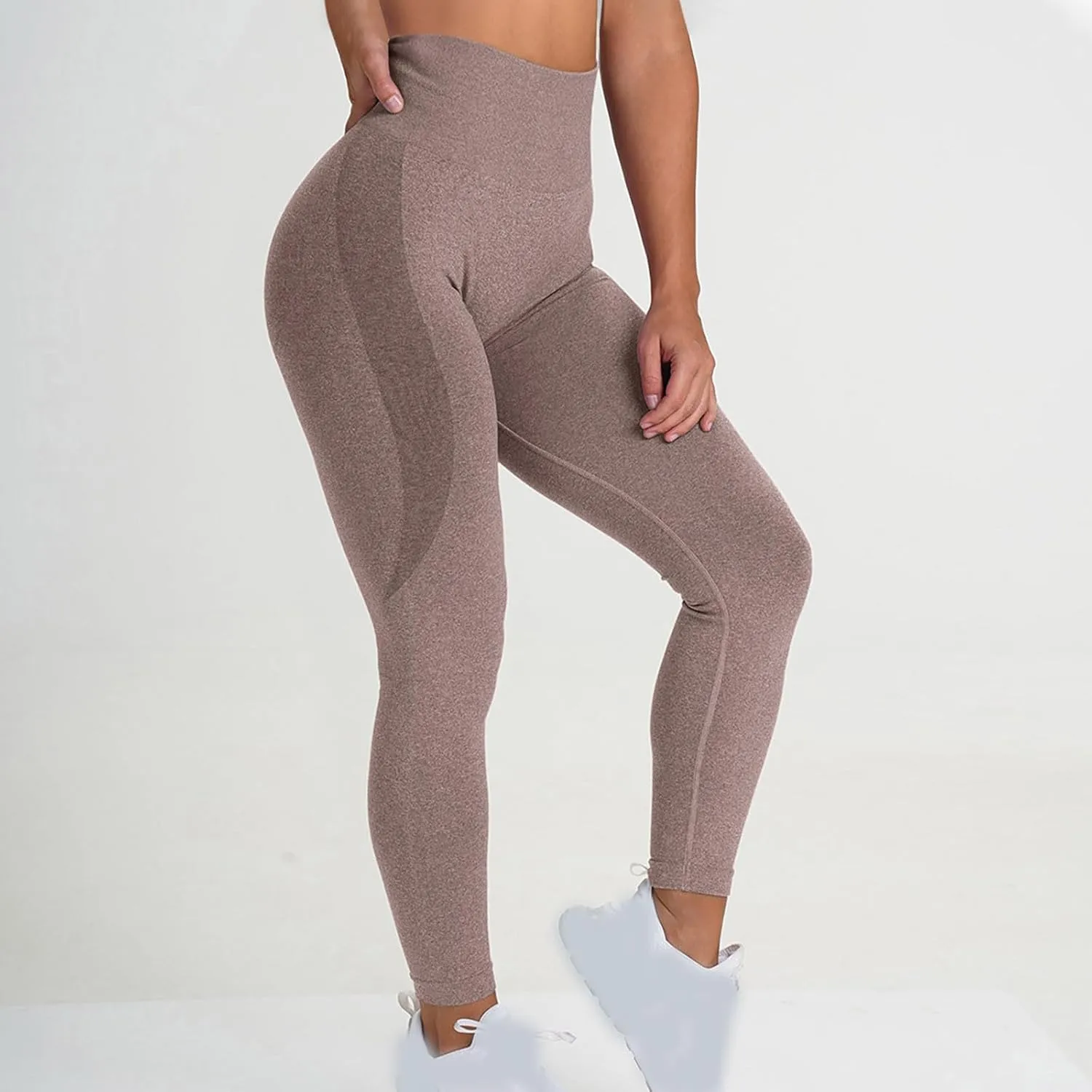 Workout Leggings for Women High Waisted Yoga Leggings Compression Seamless Leggings Running Athletic Pants