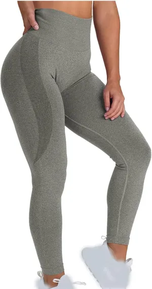 Workout Leggings for Women High Waisted Yoga Leggings Compression Seamless Leggings Running Athletic Pants