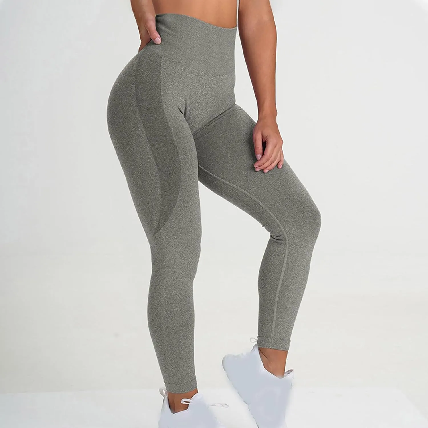 Workout Leggings for Women High Waisted Yoga Leggings Compression Seamless Leggings Running Athletic Pants