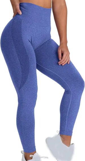 Workout Leggings for Women High Waisted Yoga Leggings Compression Seamless Leggings Running Athletic Pants