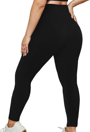 Workout Leggings for Women Tummy Control Leggings Yoga Pants High Waisted Running Leggings Compression Gym Leggings