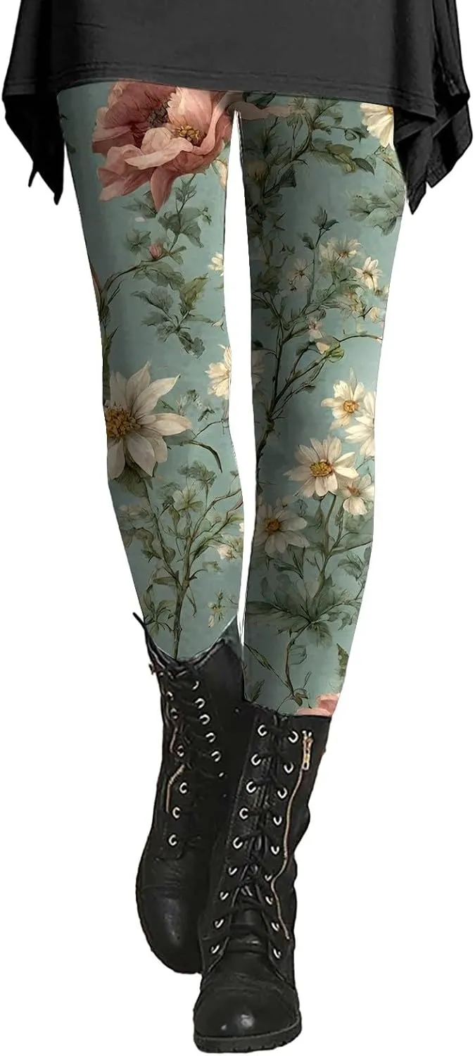 Workout Leggings for Women with Pockets Women's Leggings Plus Size Leggings Tummy Control