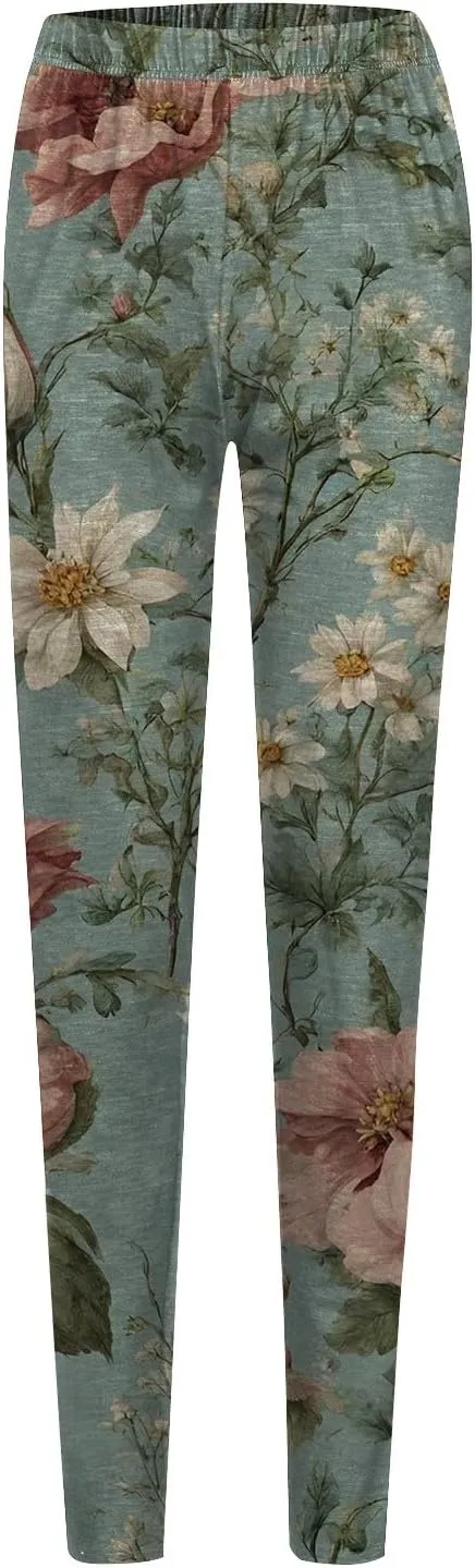 Workout Leggings for Women with Pockets Women's Leggings Plus Size Leggings Tummy Control