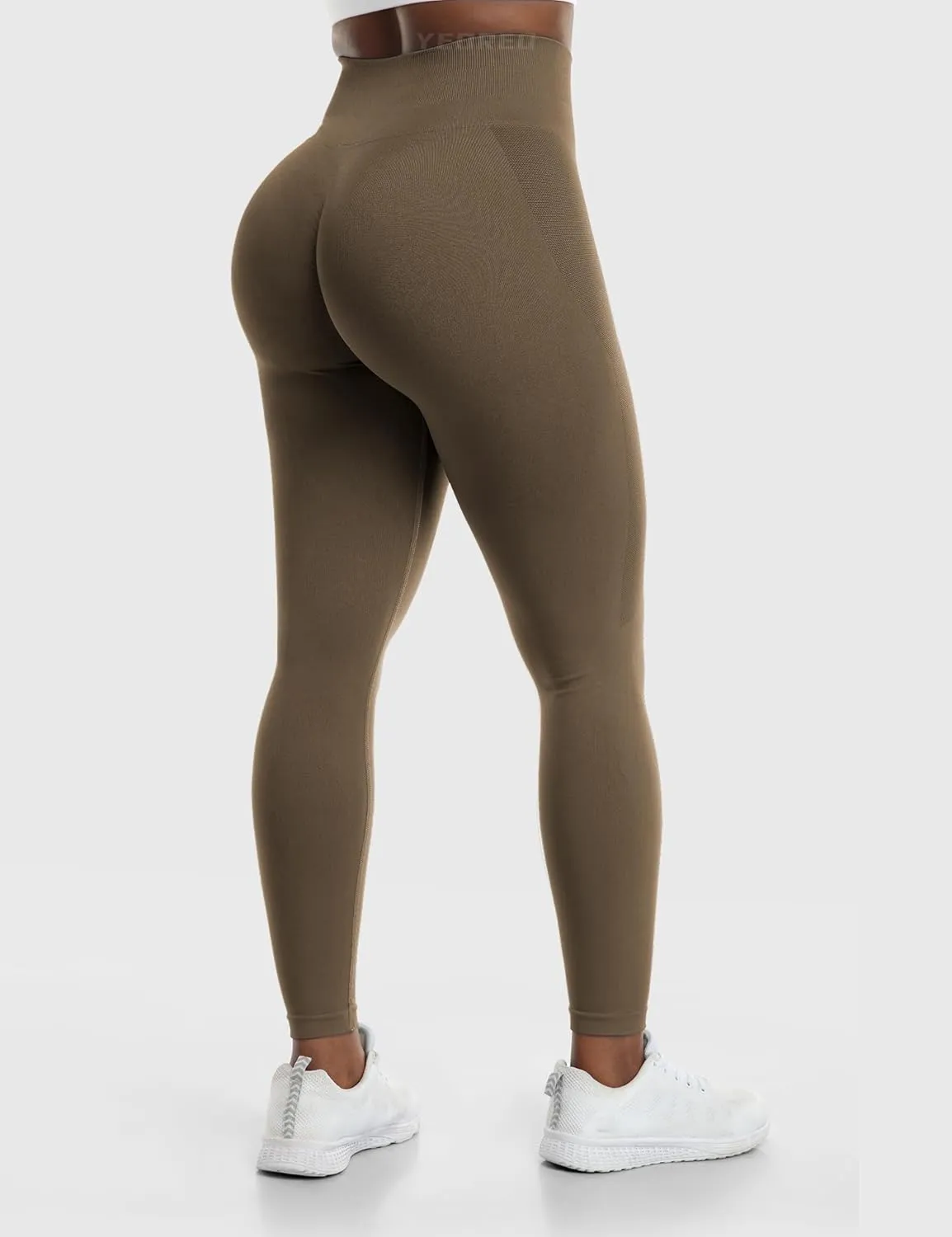 YEOREO Amplify Leggings for Women Seamless Scrunch Leggings Butt Lifting Gym High Waisted Athletic Leggings