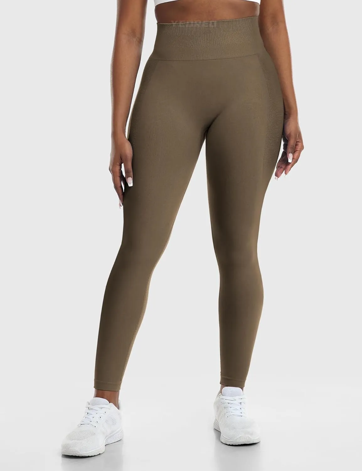 YEOREO Amplify Leggings for Women Seamless Scrunch Leggings Butt Lifting Gym High Waisted Athletic Leggings