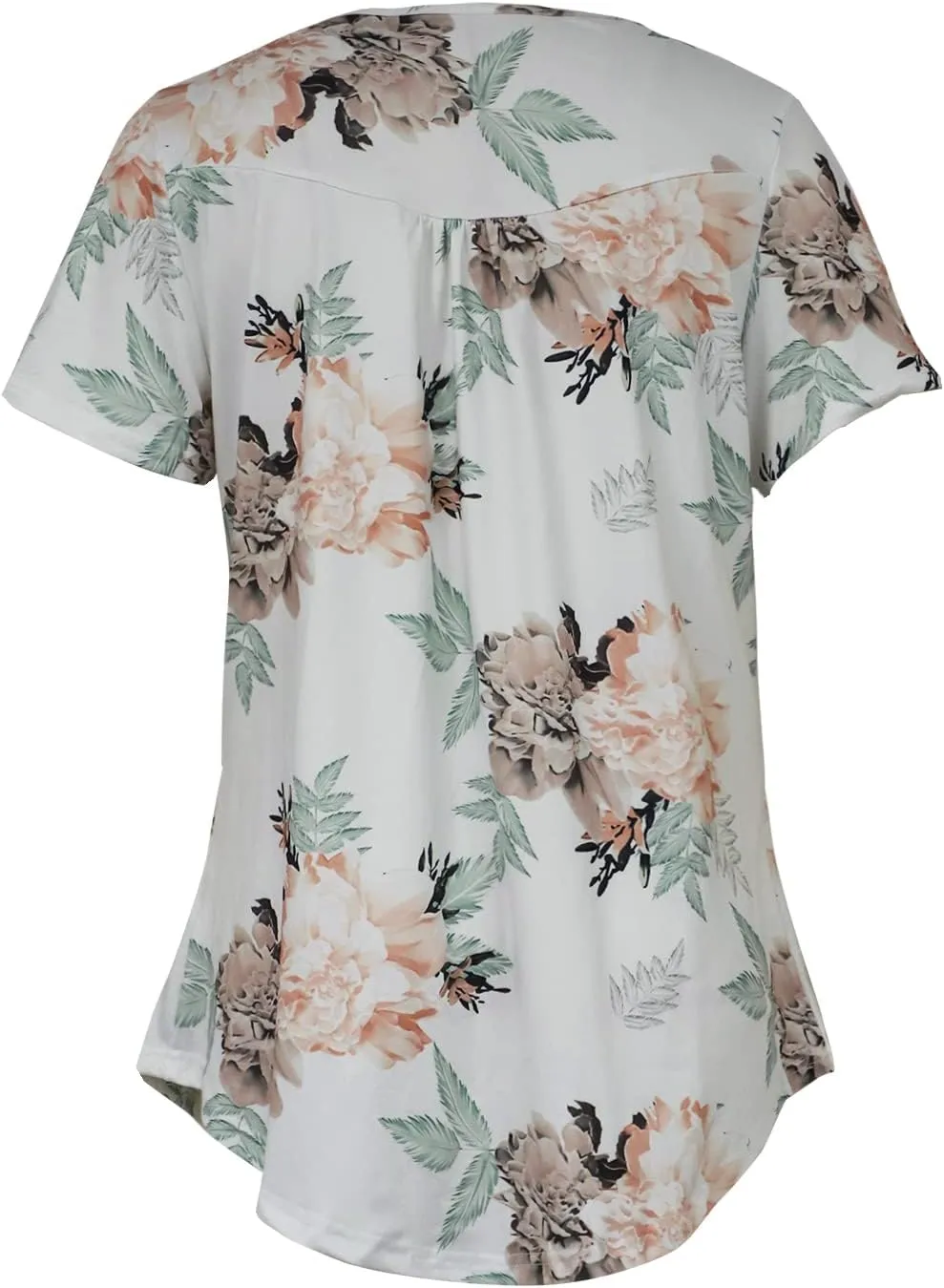 Zyyfly Womens Tank Tops Loose Fit Summer Henley Shirts Pleated Flowy Sleeveless Tunic Tops